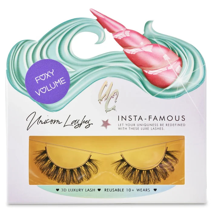 Russian Foxy Volume Strip Unicorn Lashes - Unicorn Cosmetics