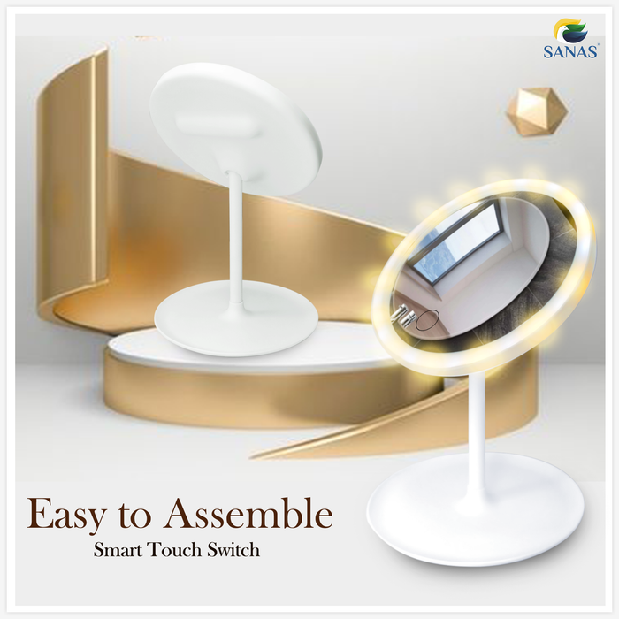 adjustable LED makeup mirror