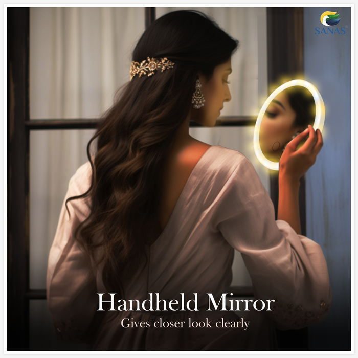 beauty mirror with LED lights