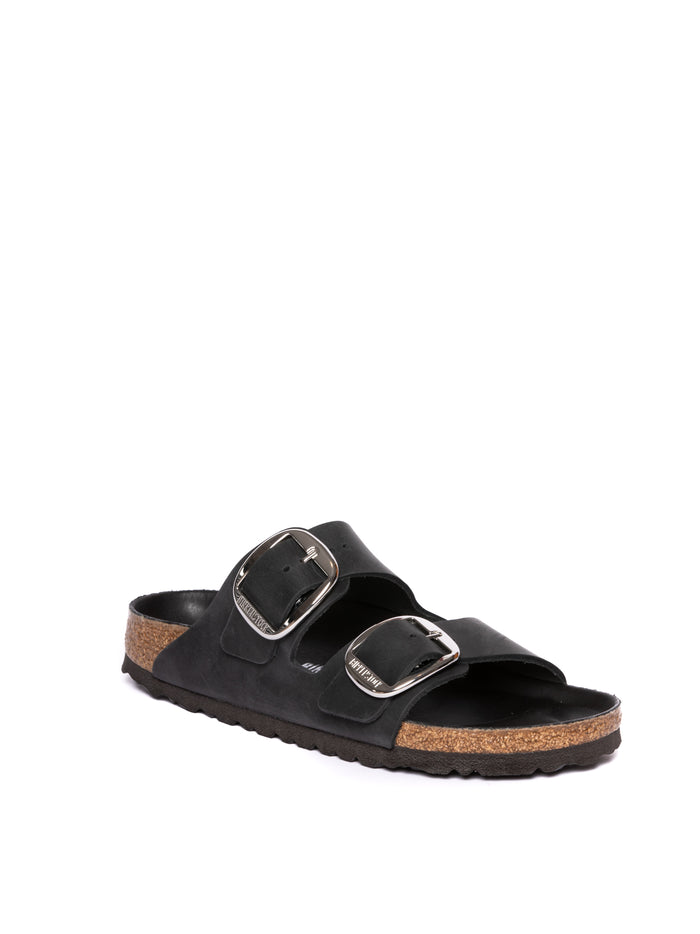 BIRKENSTOCK Sandalo arizona big buckle nero ARIZONA BIG BUCKLE 1011075-BLACK