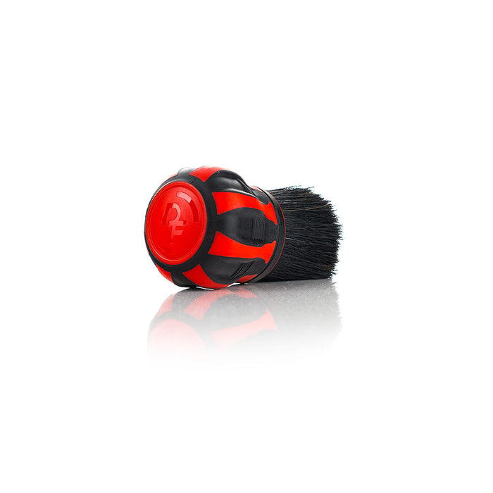 The Detail Factory black and red Screwball brush on a white background.