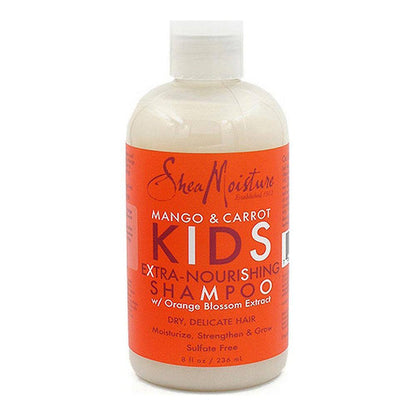 SHEA MOISTURE KIDS MANGO & CARROT EXTRA-NOURISHING SHAMPOO 8oz