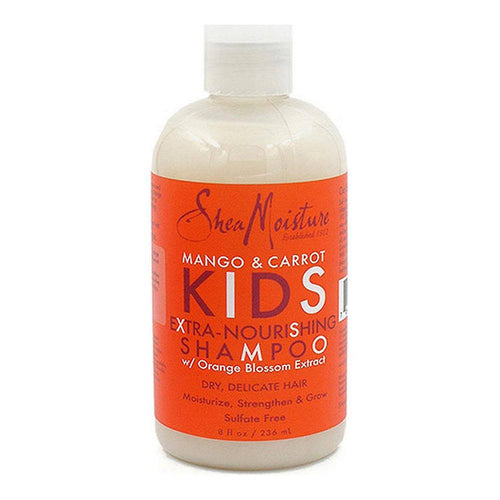 SHEA MOISTURE KIDS MANGO & CARROT EXTRA-NOURISHING SHAMPOO 8oz