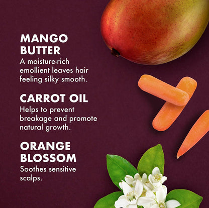 SHEA MOISTURE KIDS MANGO & CARROT EXTRA-NOURISHING SHAMPOO 8oz
