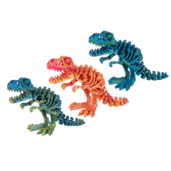 Shimmer T-Rex 8.75" - Orange