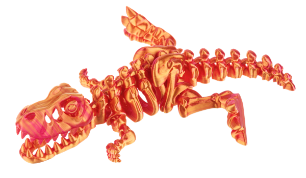 Shimmer T-Rex 8.75" - Orange