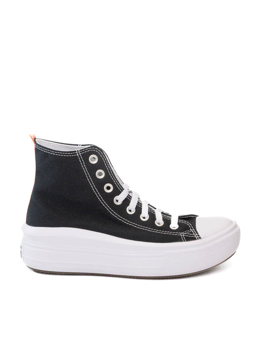 CONVERSE Sneaker Chuck Taylor all move Platform nero 271716C STAR.MOVE.PLAT-BLK