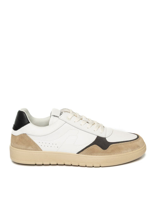 FRAU Sneaker pelle bianco/beige 11D1 SUEDE-BIA/SIBERIA
