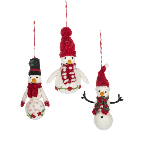 Snowman Ornament
