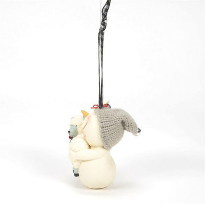 SnowPinions All I want for Christmas Ornament
