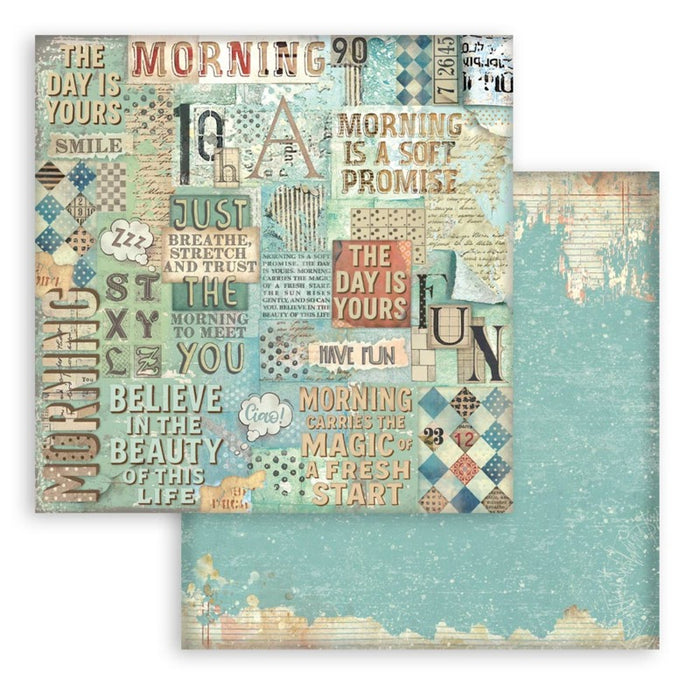 Stamperia - 8X8 Backgrounds Paper Pad - Furry Friends. Includes 10 Double Sided Sheets. Available at Embellish Away located in Bowmanville Ontario Canada.