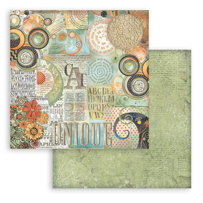 Stamperia - 8X8 Backgrounds Paper Pad - Furry Friends. Includes 10 Double Sided Sheets. Available at Embellish Away located in Bowmanville Ontario Canada.