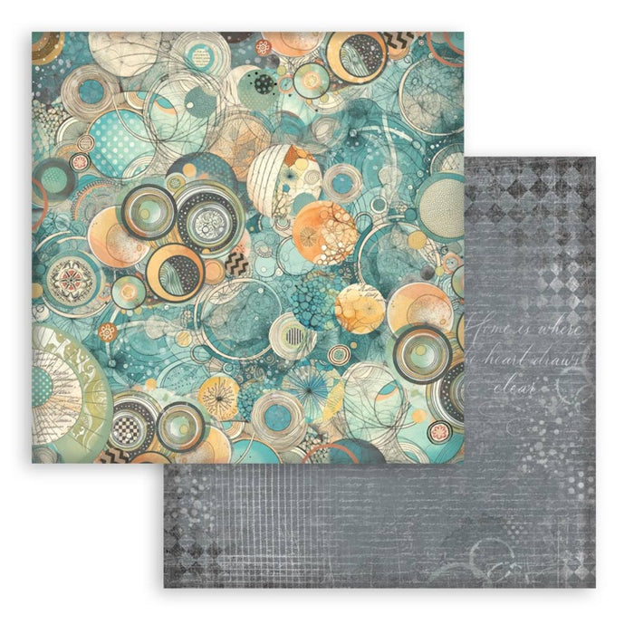 Stamperia - 8X8 Backgrounds Paper Pad - Furry Friends. Includes 10 Double Sided Sheets. Available at Embellish Away located in Bowmanville Ontario Canada.