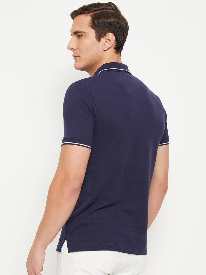 Statement Polo Navy Tee
