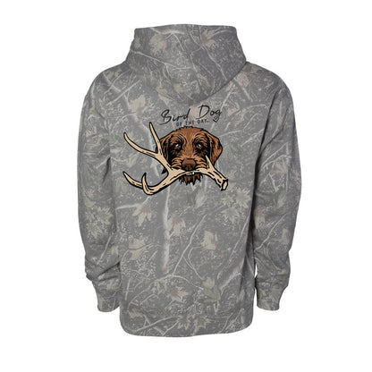 Pudelpointer with a Shed Antler / Deadwood Camo / XS