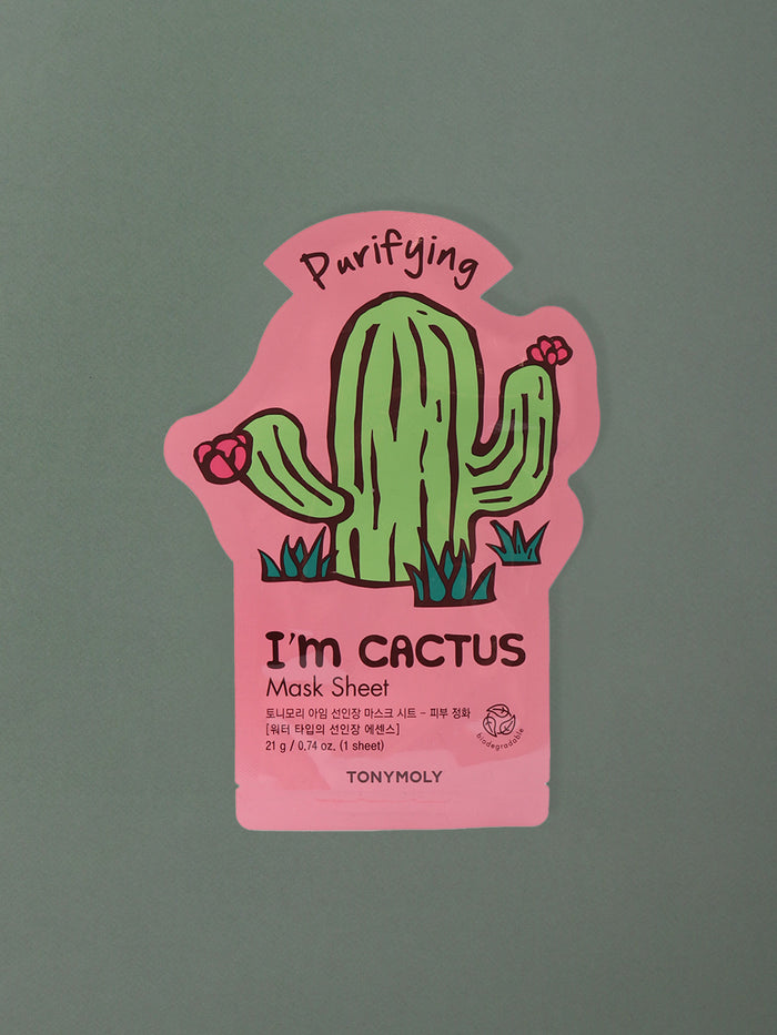 Tony Moly I Am Real Sheet Mask | Cactus-Image 1