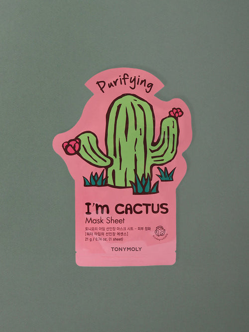 Tony Moly I Am Real Sheet Mask | Cactus-Image 1