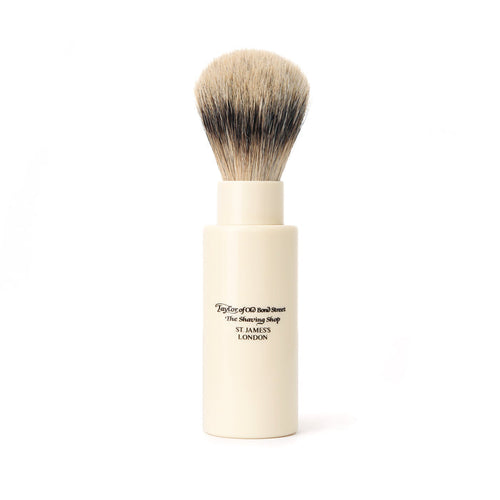 Taylor of Old Bond Street Turnback Travel Super Badger Shaving Brush