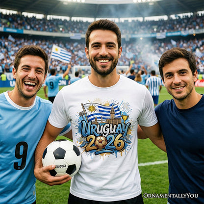 Uruguay 2026 Soccer Cup Global Championship T-Shirt, Fans Football Tee T-Shirts OrnamentallyYou