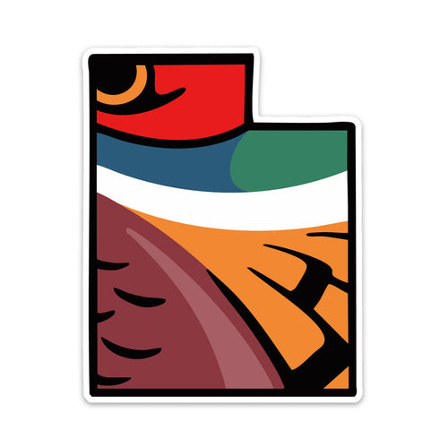 Utah Pheasant Decal Sticker