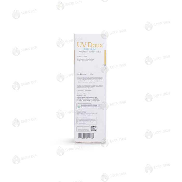UV Doux anhydrous sunscreen gel SPF 50