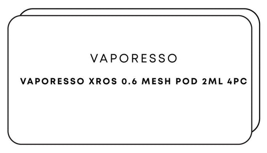 Vaporesso XROS 06 Mesh Pod 2ml 4pc | One Colour-Image 1
