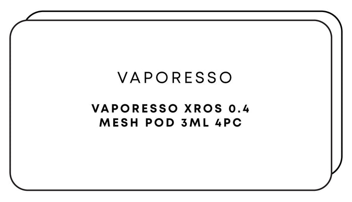 Vaporesso XROS 04 Mesh Pod 3mL 4pc | One Colour-Image 1