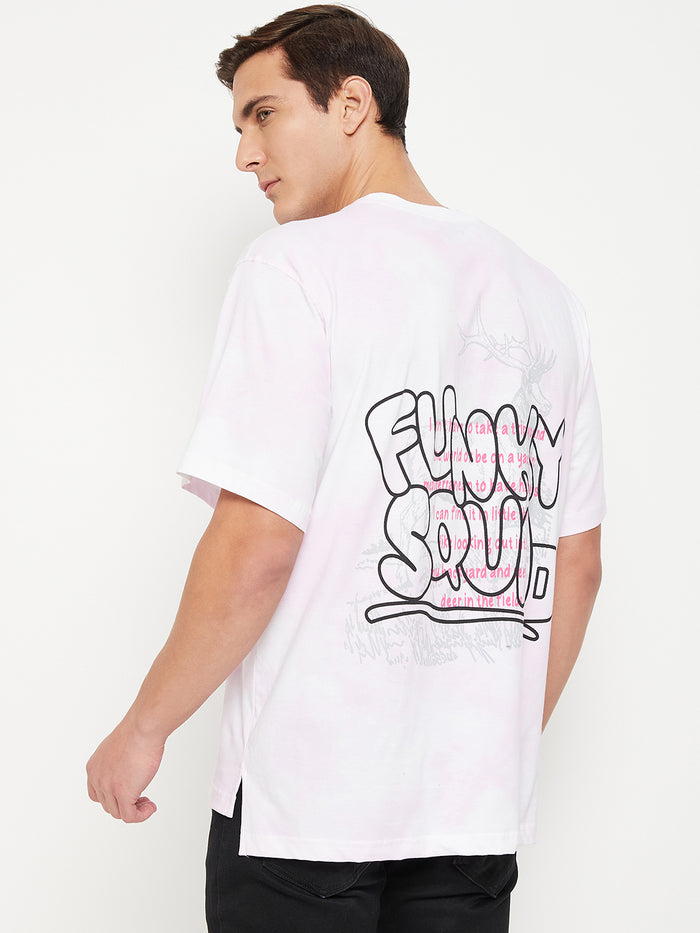White Funky Squad Oversize T-Shirt