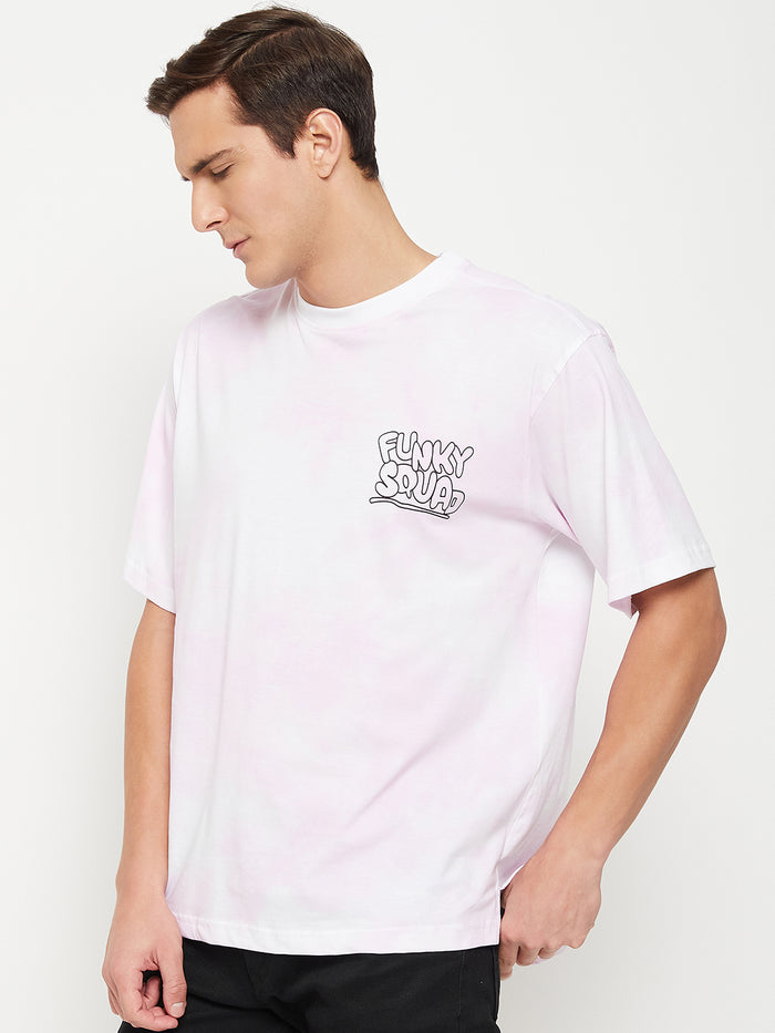 White Funky Squad Oversize T-Shirt