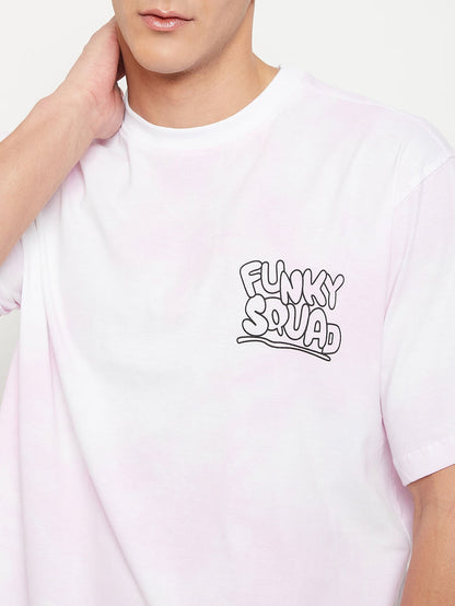 White Funky Squad Oversize T-Shirt