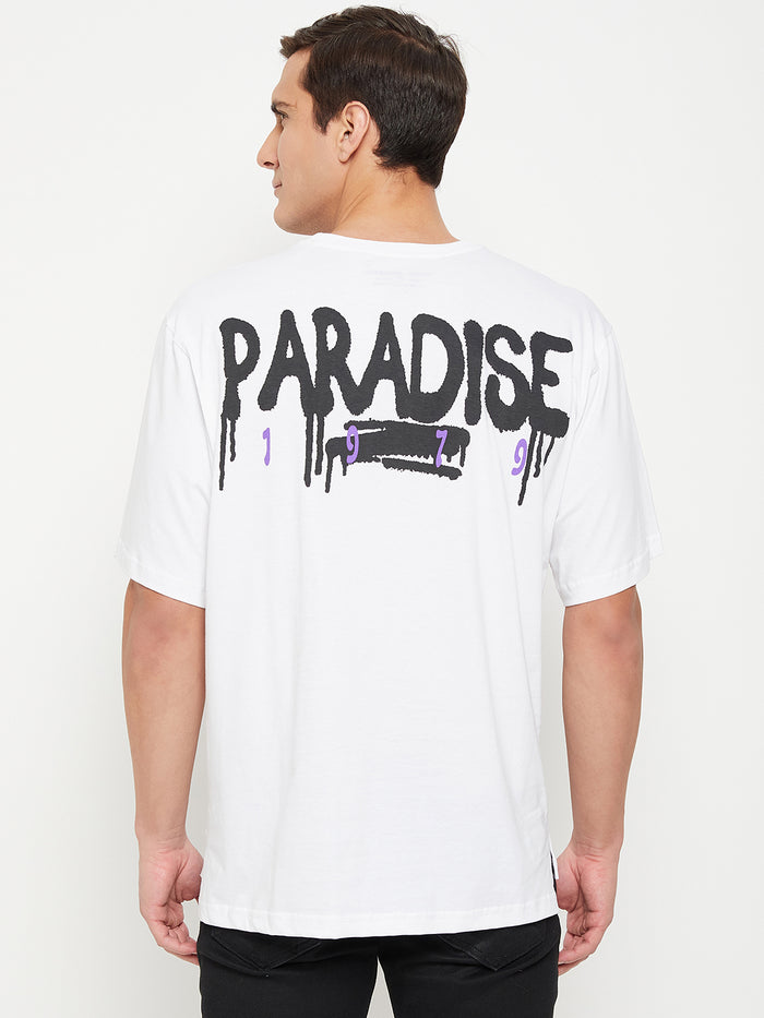 White Paradise Oversize T-Shirt