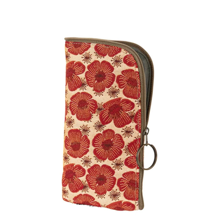 Zip Pouch 185 Poppy Love