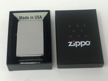 Zippo Lighter - Highly Polished Chrome