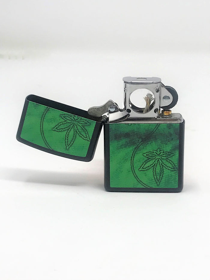 Zippo Lighter - Marijuana Leaf Design - Last One...Get Yours!