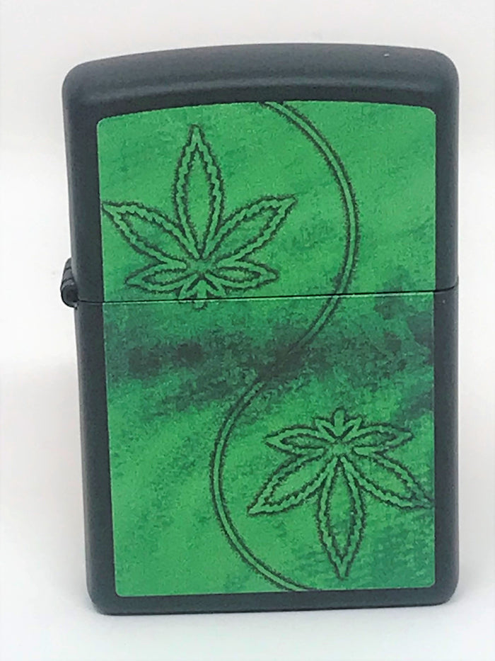 Zippo Lighter - Marijuana Leaf Design - Last One...Get Yours!